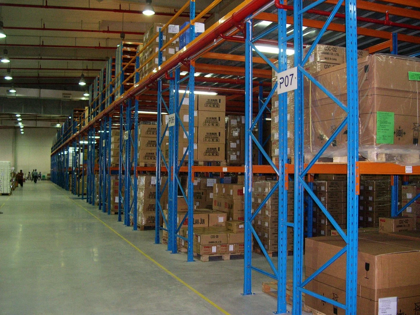 Warehouse Storage System Metal Shelf Rack Mezzanine