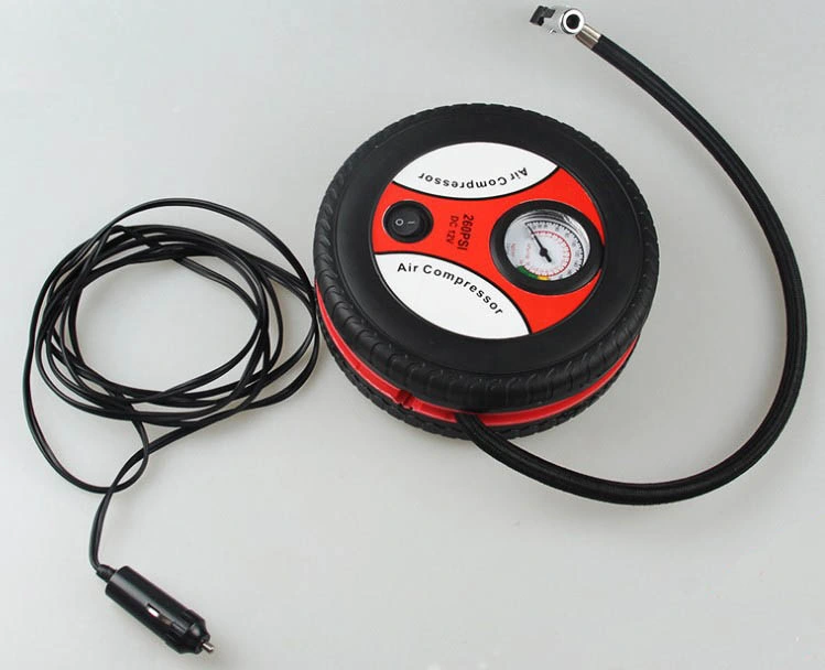 12V Auto Inflatable Pumps Electric Tire Inflator 260psi Mini Portable Car Air Compressor