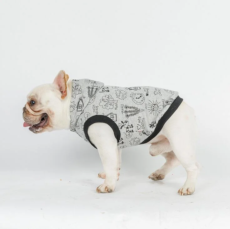 Nuevo Tipo Petstyle Primavera ropa de verano mascota Falda de vestido de algodón Para Dog