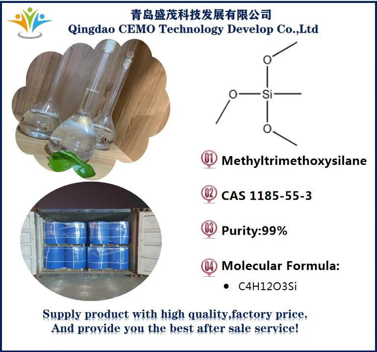 Organic Silane Coupling Agent Methyltrimethoxysilane CAS 1185-55-3