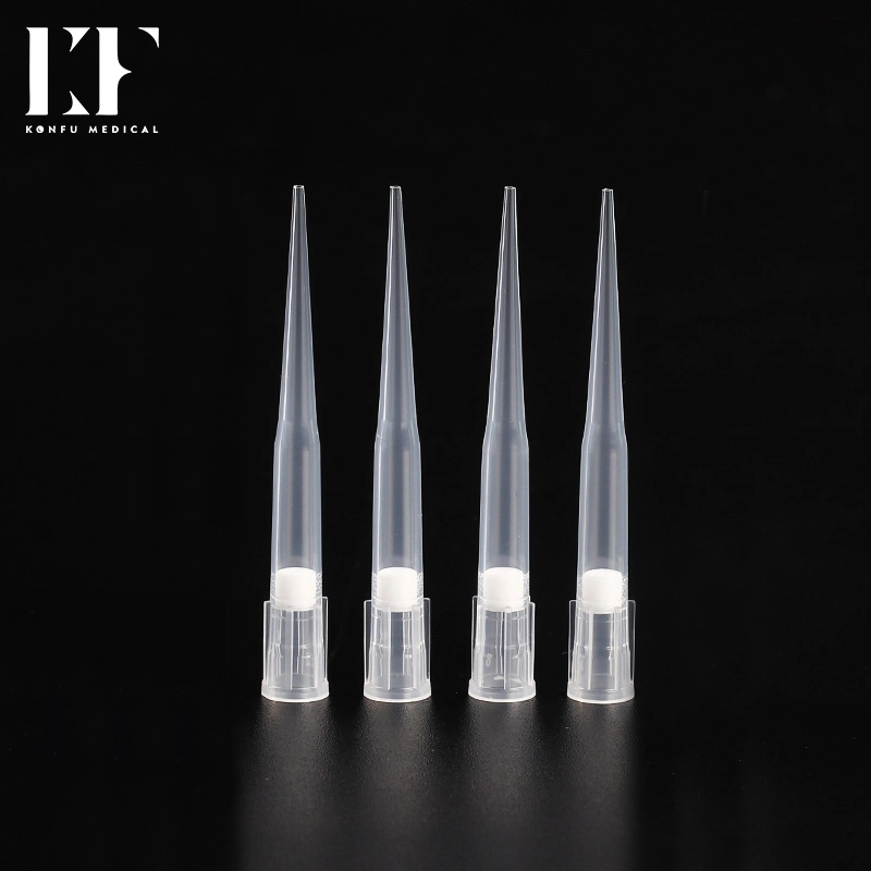 Laboratory Supplies Plastic Medical Equipment Disposable Automatic Pipette Tips for Beckman 20UL Clear Rack Package