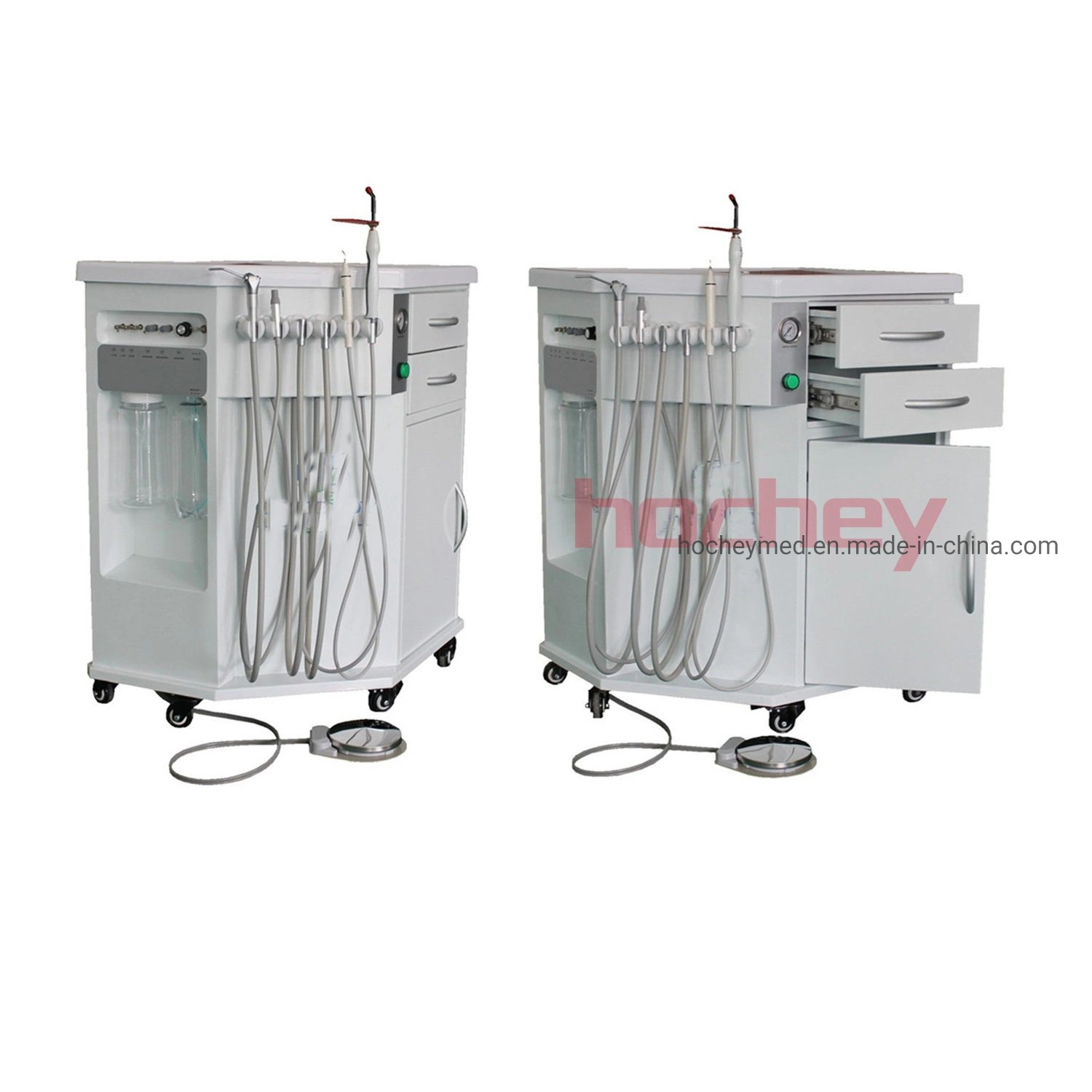 Hochey Medical China Best Price Mobile Dentist Chair Portable Dental Unit for Dental Clinic