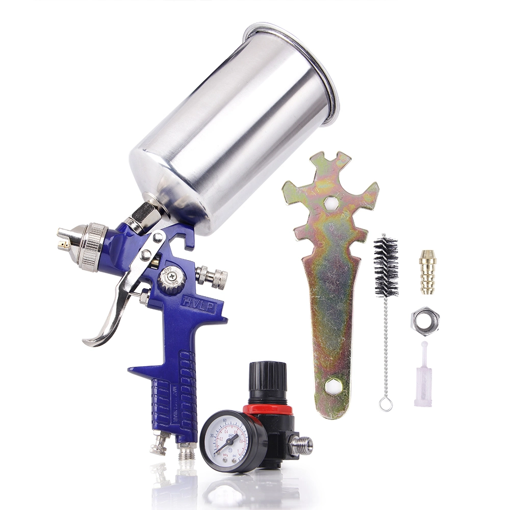 Car Auto DIY Clearcoat Basecoat Primer Gravity Feed 1.4mm HVLP Spray Paint Gun