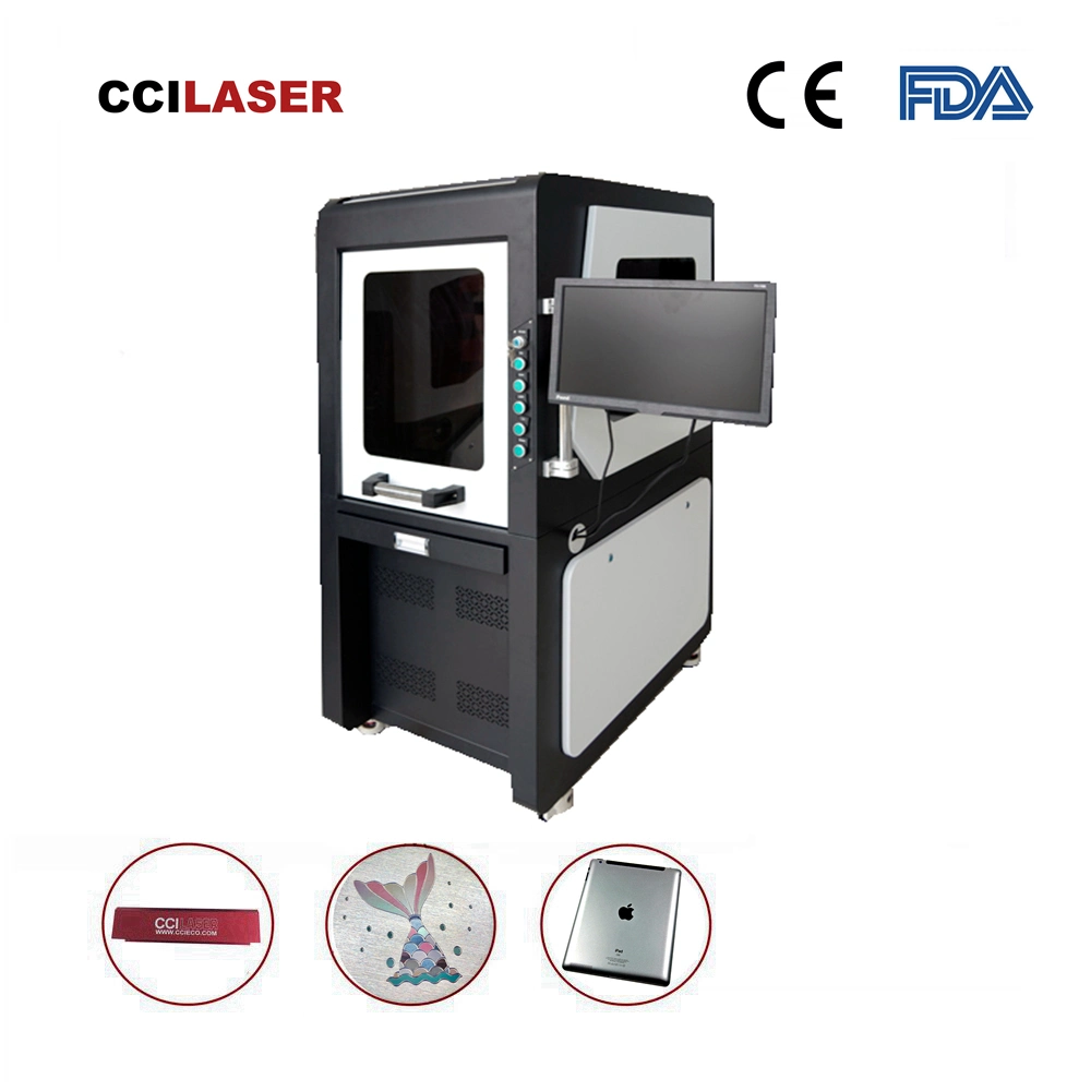 20W 30W 60W 100W UV/CO2/Fiber Laser Marking Machine for Metal/Leather/Wood/Acrylic/Glass/Rubber/Plastic