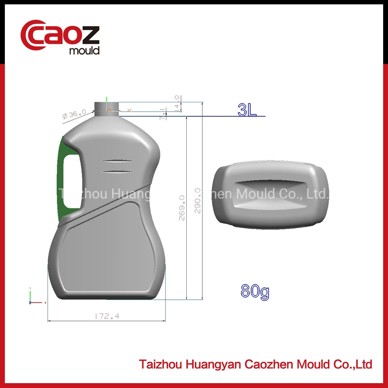 6 Liter Plastic Oil Pet Bottle Blowing Mold (CZ-678)