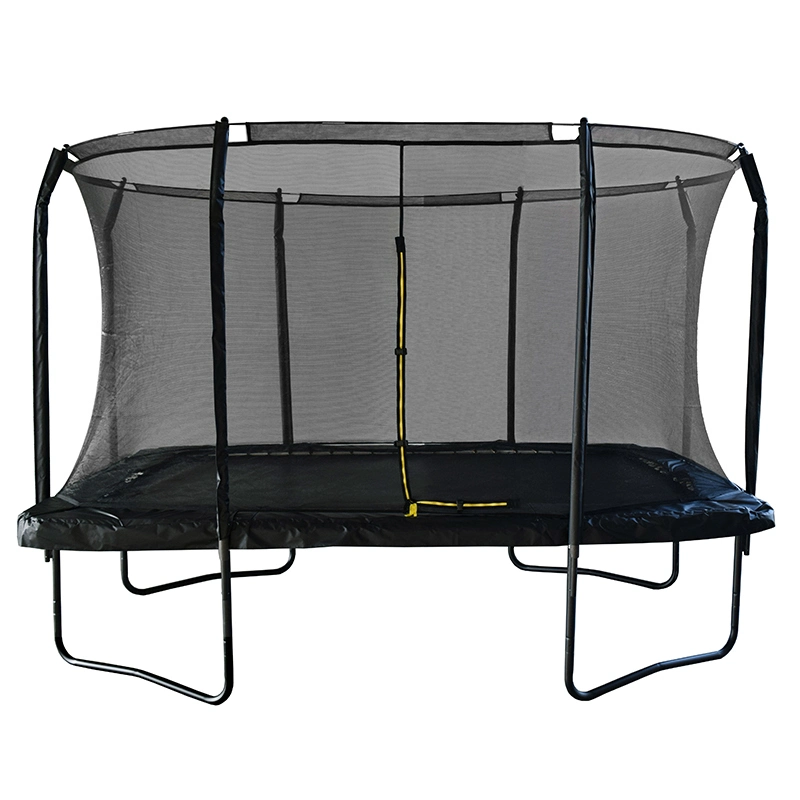 Funjump New Arrival 8X12FT Bungee Jumping Rectangular Trampoline with Enclosure