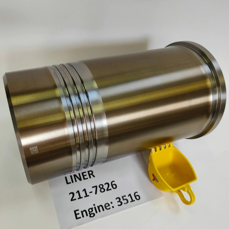 Machinery Engines Diesel Engine Cylinder Liner 211-7826 for Generator Set 3516 3508 Engine Parts 2117826 Dumptruck 777D D11n