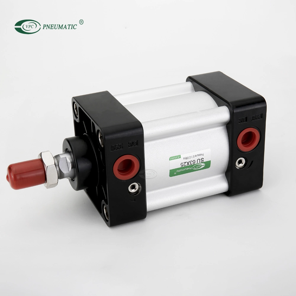 ISO6431 Standard Si Double Acting Air Pneumatic Cylinder