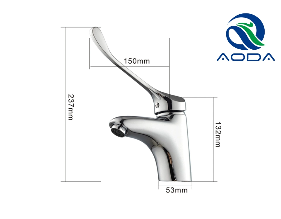 Basin Faucet Mixer with Long Handle (BF-1013)