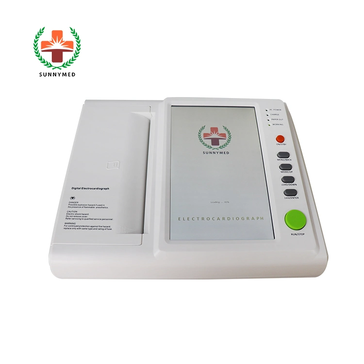 Portable ECG 12 Leads ECG Machine Price 12 Channel Electrode Machine