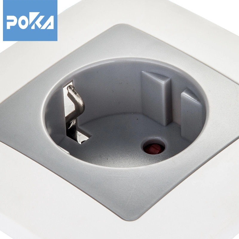 Euro Schuko Socket Electrical Wall Socket