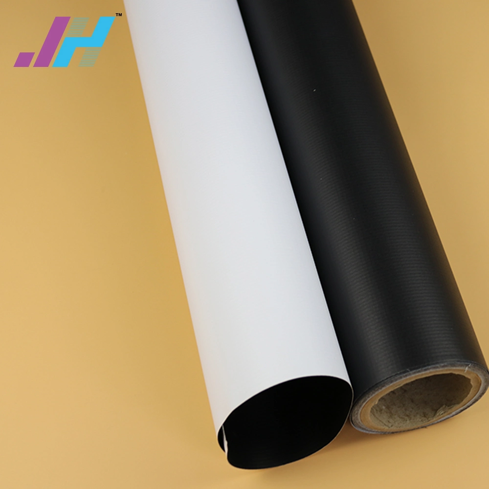 PVC Backlit High Glossy Black PVC Flex Banner (480GSM)