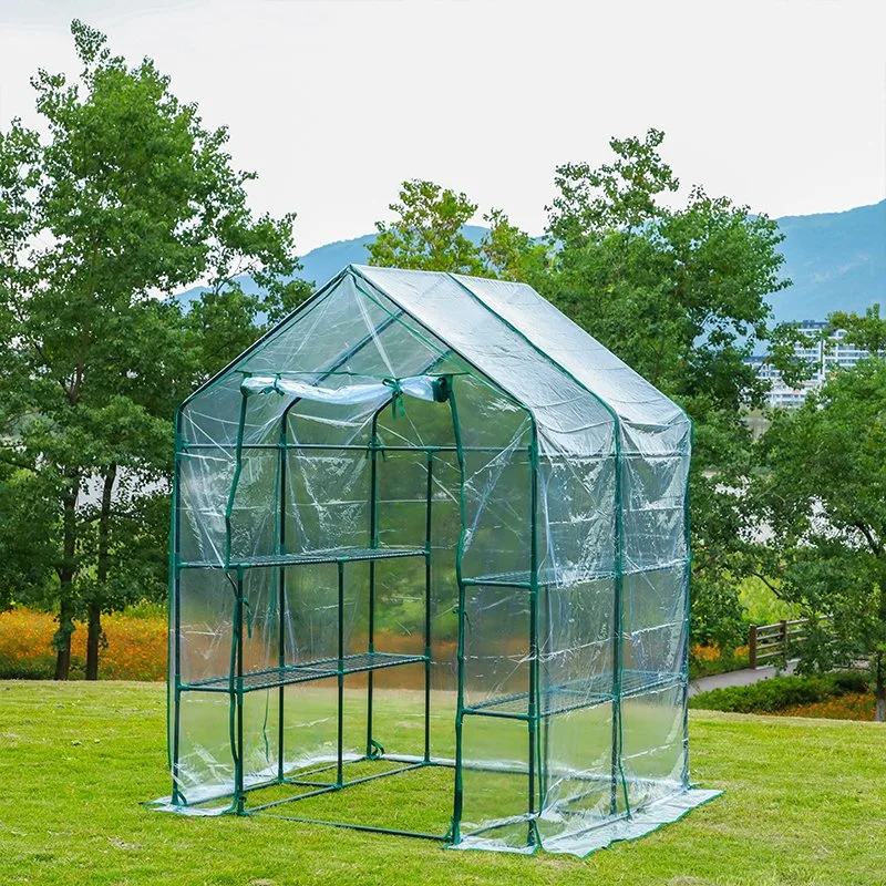 Garden Greenhouse Waterproof Transparent PVC Cover Plant House Outdoor Walk-in Greenhouse