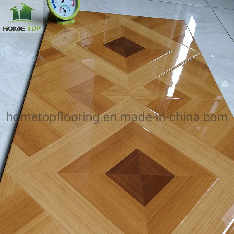 Wholesale/Supplier Waterproof Glossy Wooden Marble Easy Lock 8mm to 12mm Water Resistant MDF HDF Floated Laminate Flooring