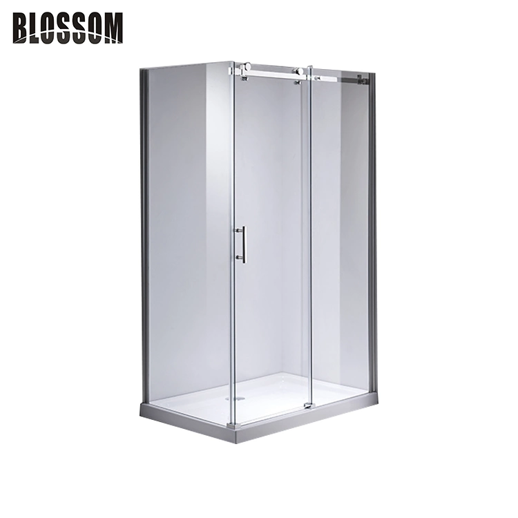 Bathroom Cabin Box Door Room Screen Shower Enclosure Tempered Glass