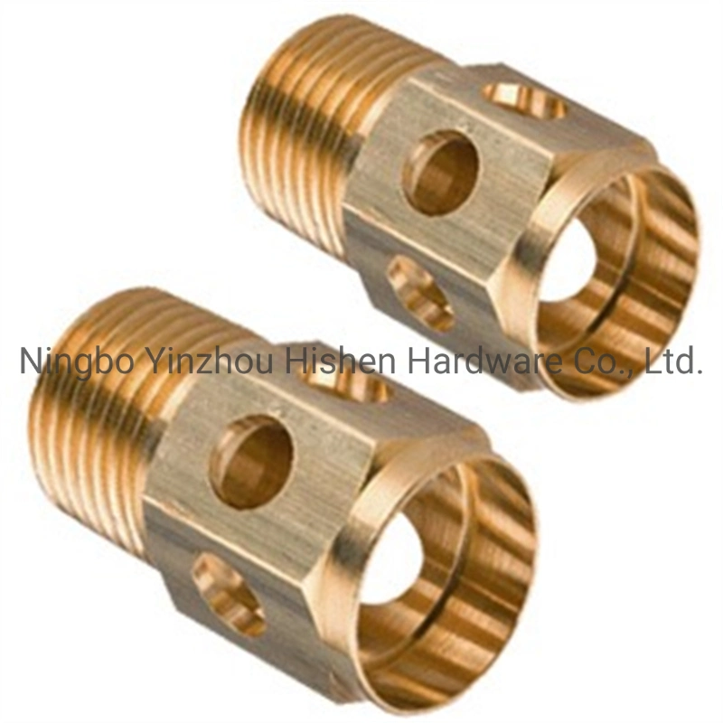 Brass CNC Machined Parts Screw Machine Components