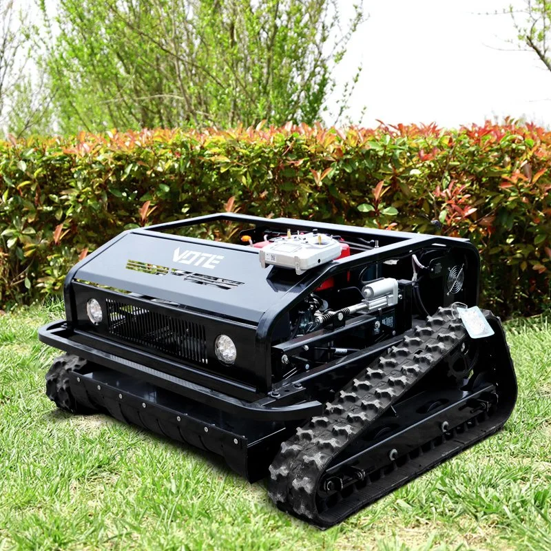 15HP с бензиновым двигателем сад Mulcher Quad Towableremote управления роботом электрическим диск на газоне декоративный травы /Питание газоне косилка