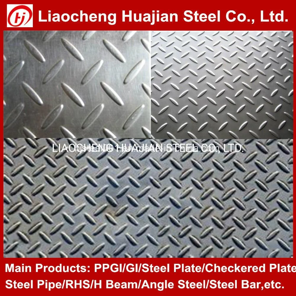 q235 mildes MS-Checkered Floor Steel Checker Sheet