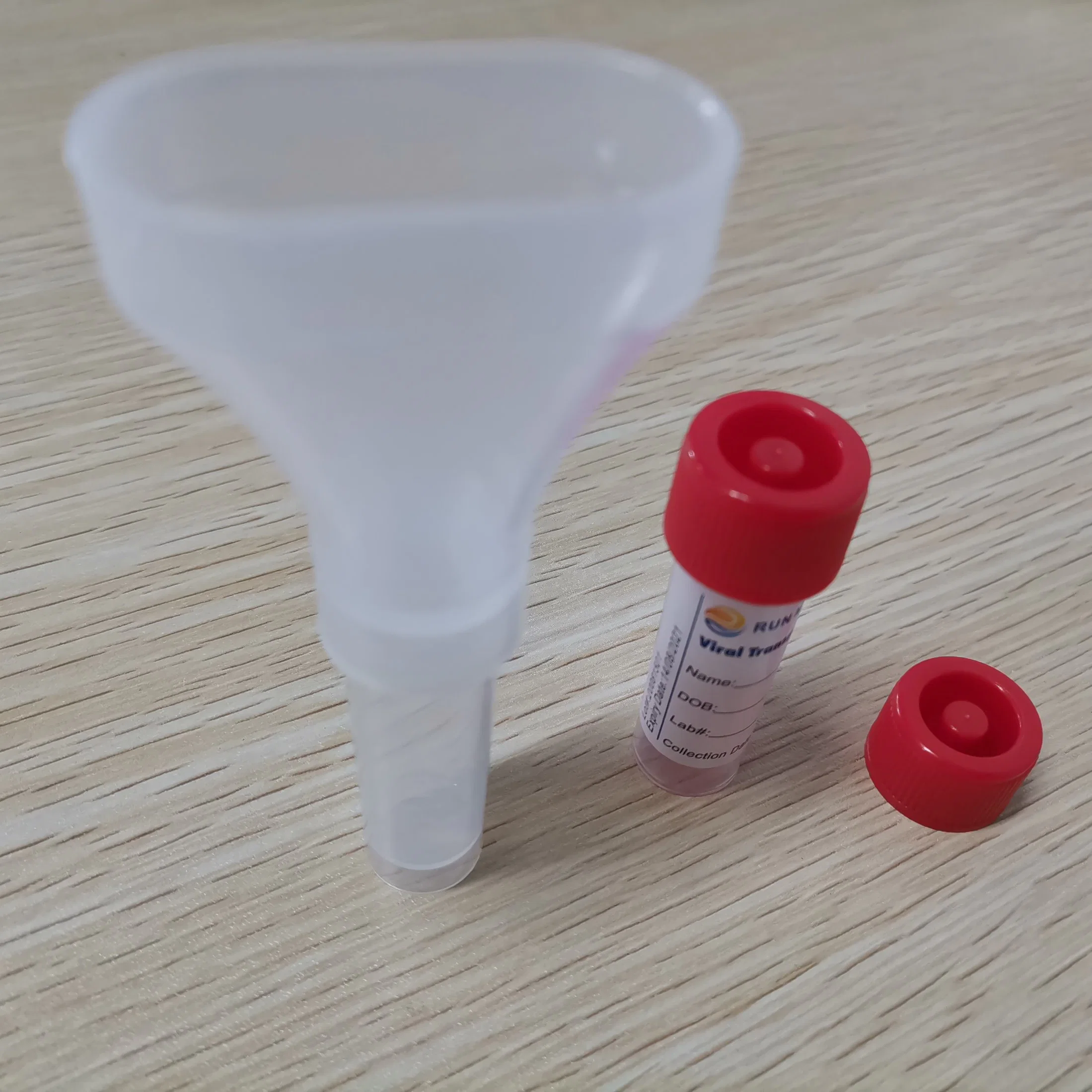 Factory Supply Runmei Test Saliva Sampling Kit, CE FDA Approved Rapid Ab Saliva Detection Test, Saliva Collection Cups