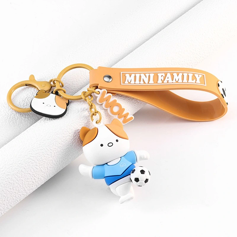 Nova cadeia de chaves PVC Soft Moda presentes promocionais populares Keychain