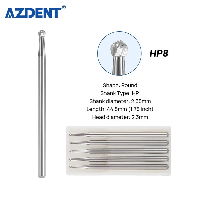 High quality/High cost performance  Dental Bur Tungsten Steel Round HP Type Burs for Straight Handpiece Use