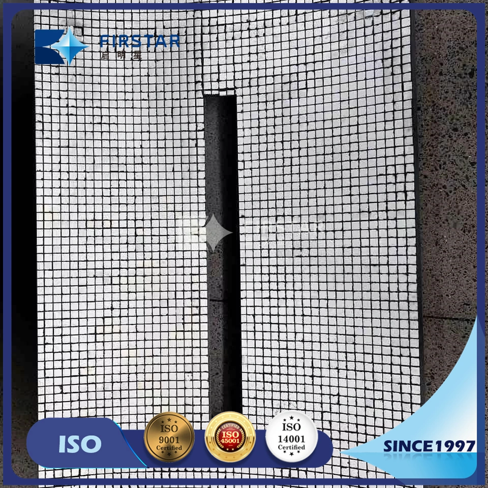 High Abrasion Resistant Silicon Carbide Tiles Lined Outside of Metal Pipes