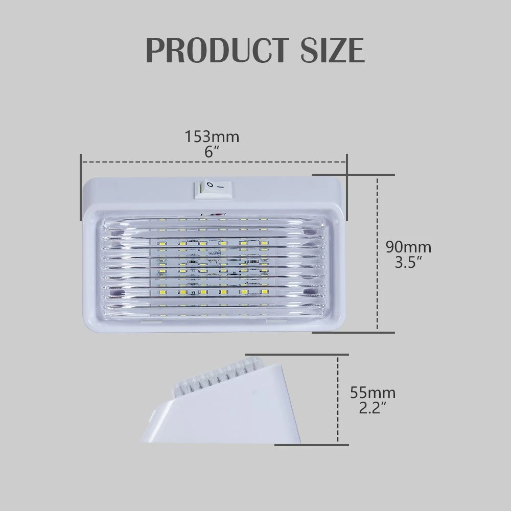 Porche exterior de la luz LED de RV de 12V de la utilidad de la iluminación