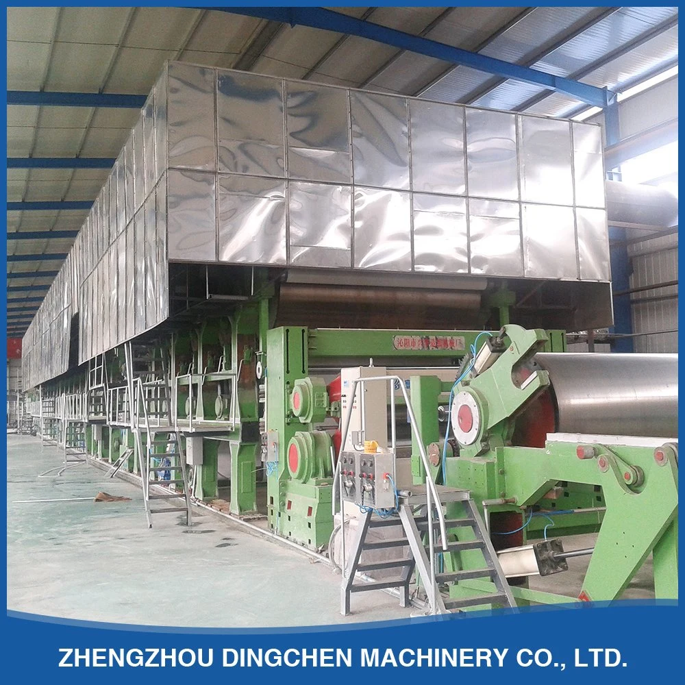 Production Line of 1760mm Corrugated Cardboard Paper Machinery, Craft Paper Plant Mill Made in China