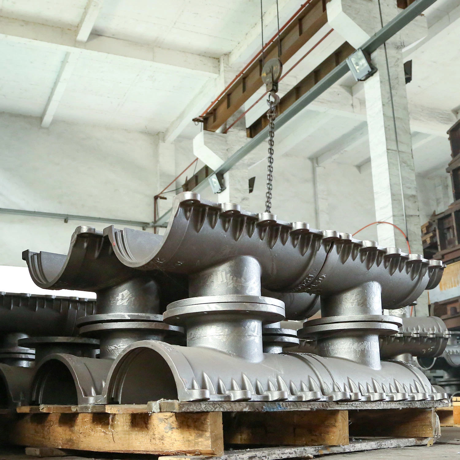 Industrial Hot Sellling Sand Casting Highly Ductile High-Strength Malleable Cast Iron GLS-500-7