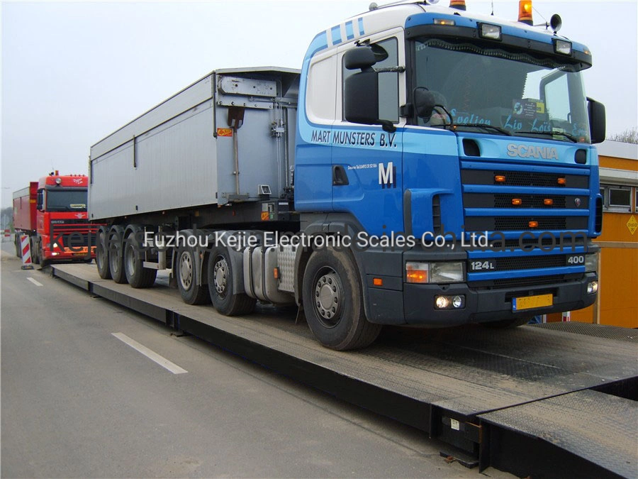 100 Tons Weighbridge/Truck Scale 3X 7m 9m 10m 12 14m 16m 18m 20m 22m 24m with Load Cell and Weighing Indicator From China Kejie Factory for Industrial Vehicle