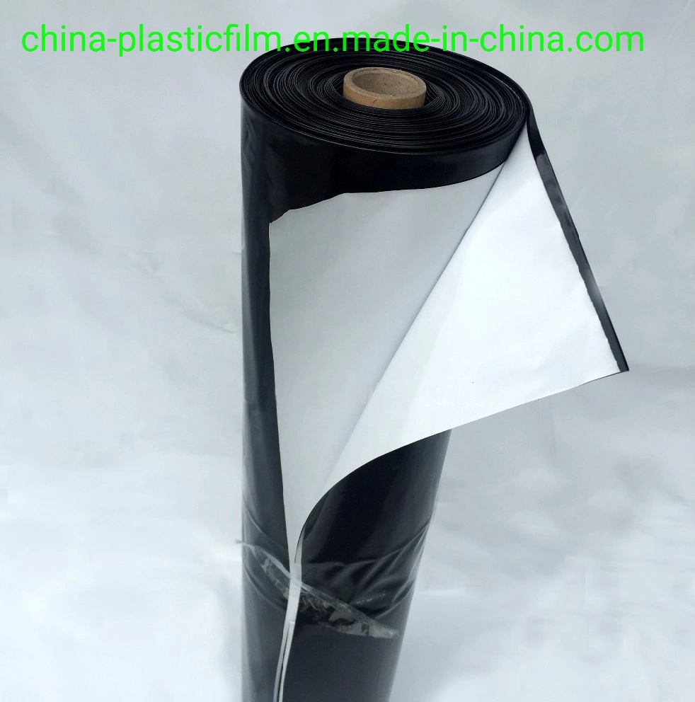 Heavy Duty Reflective Black White Poly Panda Film