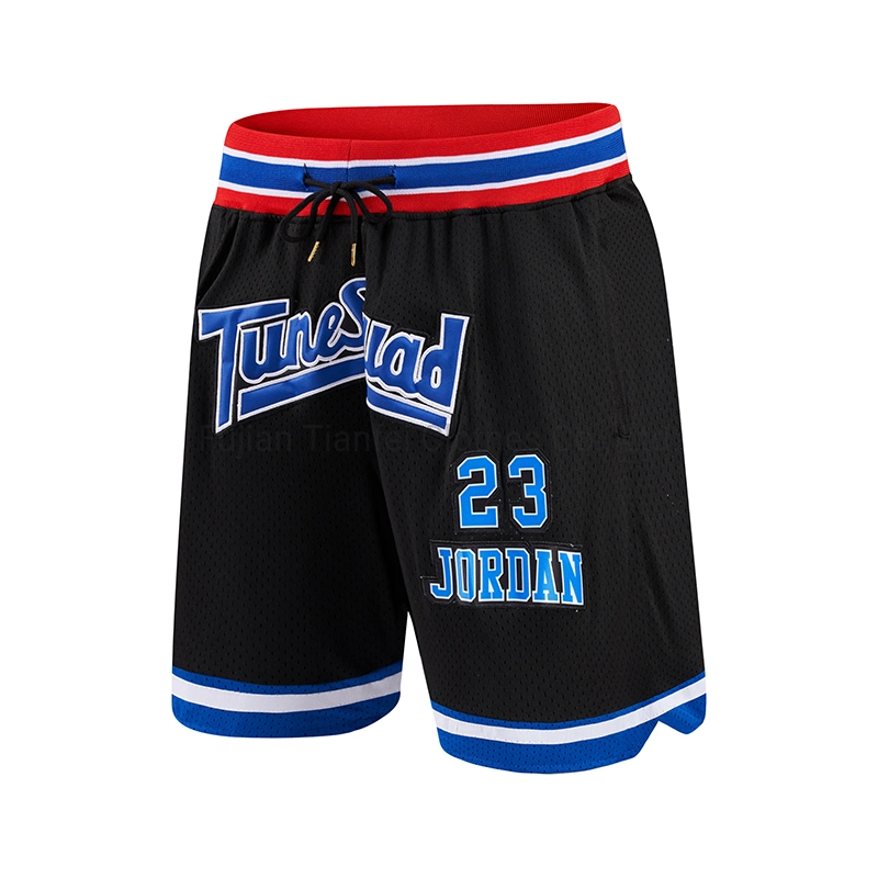 Individuelle Stickereien Sportswear Kurze Basketball Shorts