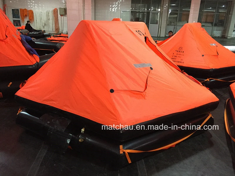 Ec and CCS Approved Throw Over Type Inflatable Life Raft