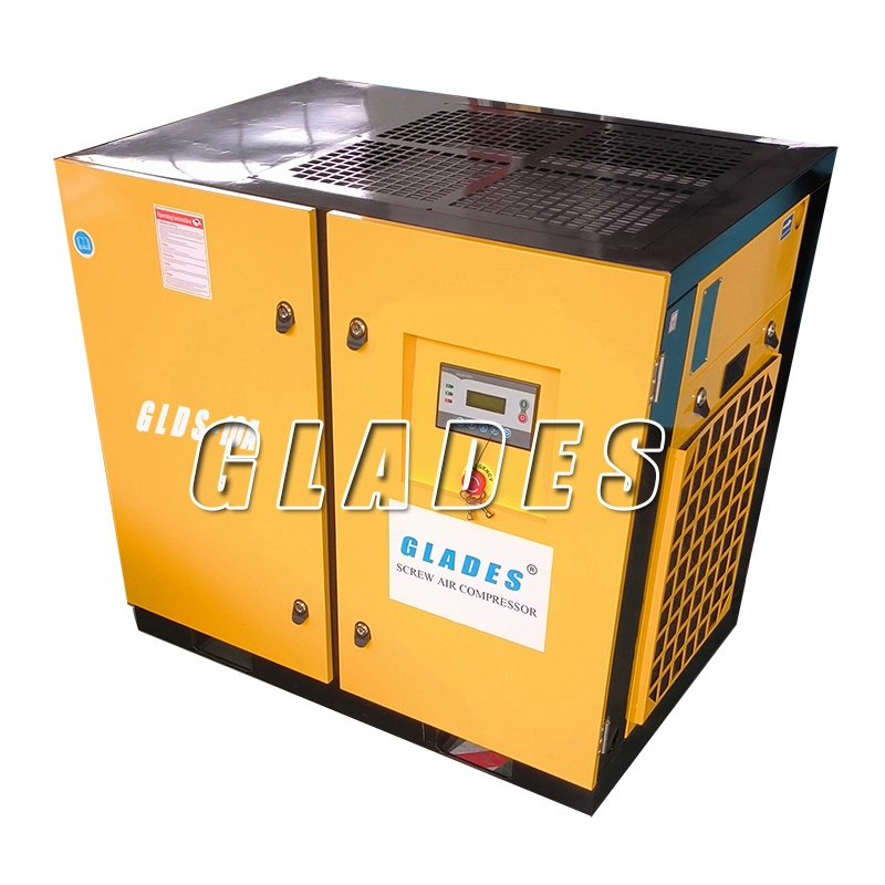 Compressors Industrial CE Certified 10HP 7bar Screw Air Compressor 7.5kw Electric Air Screw Compressor for Industrial Use