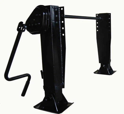 Original Factory Price Trailer Parts Landing Gear 28t Black Color Landing Leg Stable Quality Best Sales Beautiful Surface Best Service