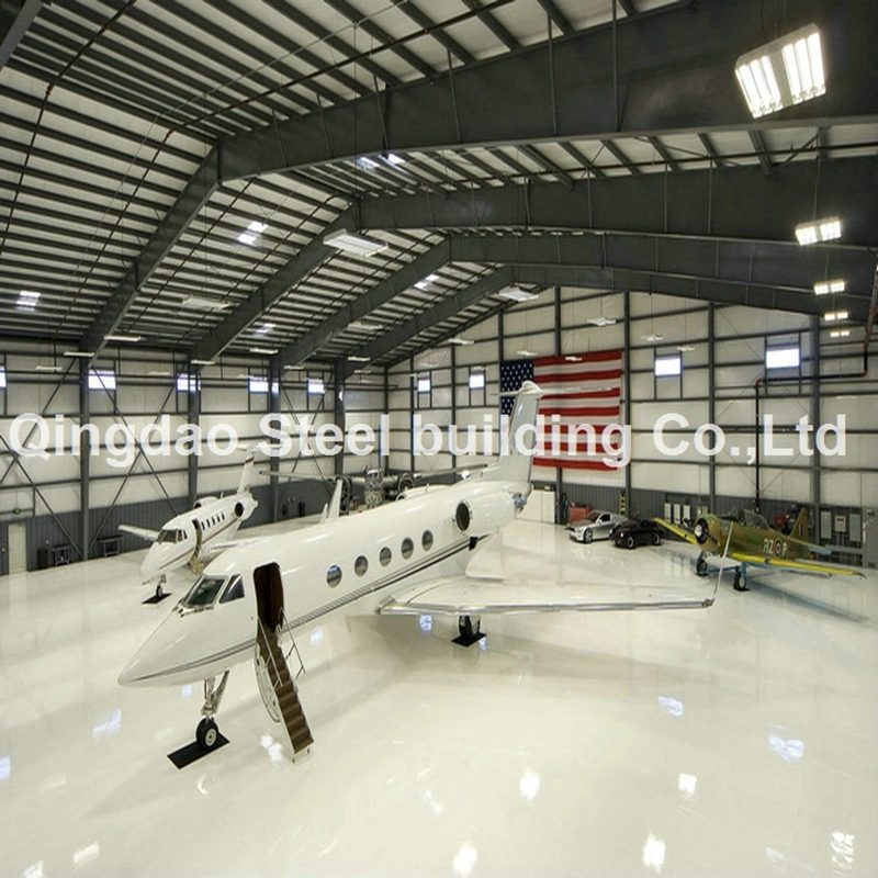 Portable polyvalent de structure en acier préfabriqués hangar avion Atelier Bâtiment de l'entrepôt