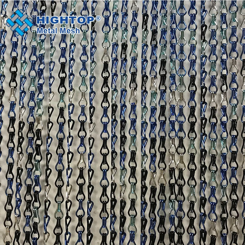 Popular Aluminum Decorative Mesh Chain Link Curtain for Office Hotel Restaurant