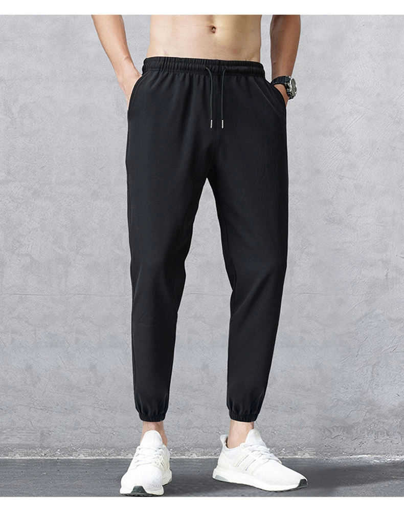 Spring and Summer Jogger Nine-Point Pants Loose Casual Trousers for Men's Sports Pants