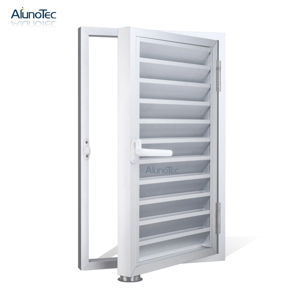 High quality/High cost performance  Customized Aluminum Glass Louver Mosquito Net Shutter Outdoor