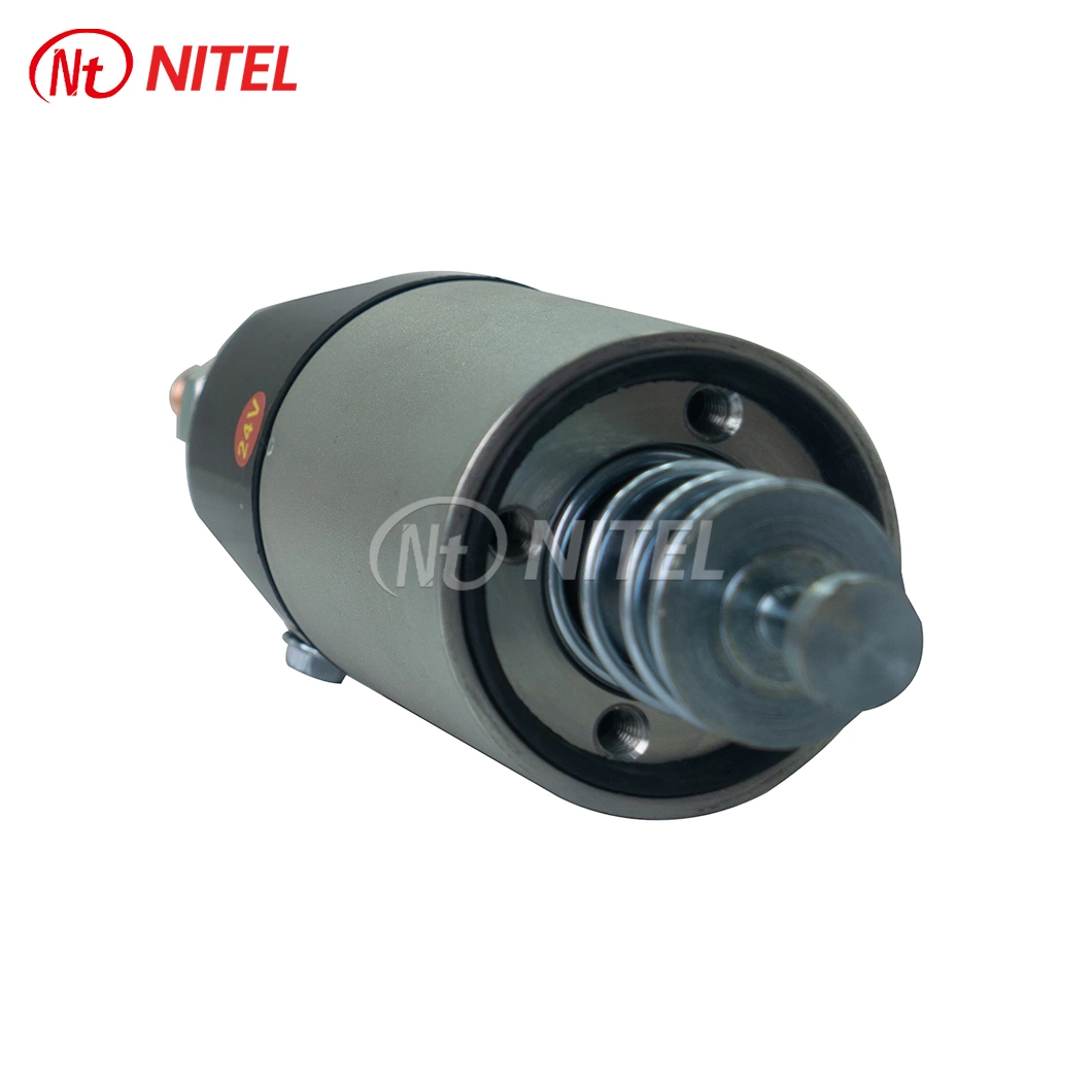 Nitai 24V Starter Solenoid Switch Fabricators Car Starter Solenoid Switch China Auto Solenoid Switch Suit for Weichai Wd615 Wd618 HOWO Benben Truck