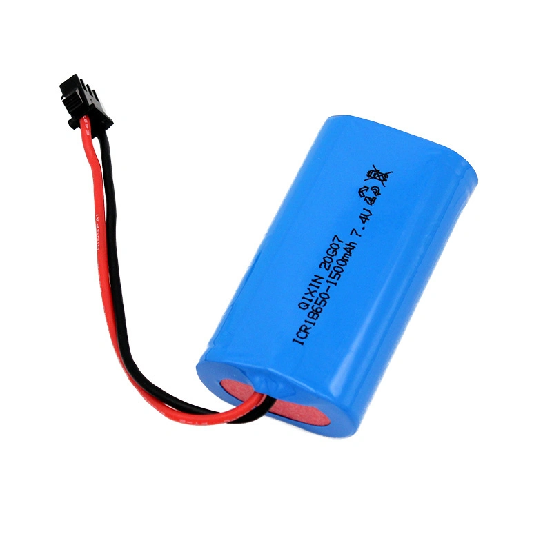 Factory Wholesale/Supplier Icr18650 Li Ion Battery 7.4V 1500mAh for Loud-Speaker