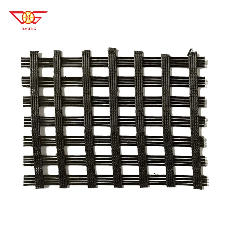 Factory Price of Reinforced Fiberglass Geogrid 25-400kn for Bitume Road Repair Good Sold