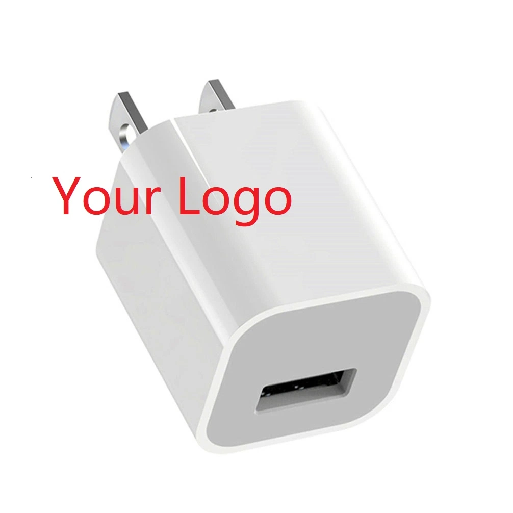 Customized Us 5V1a Plug Power Adapter USB Battery Charger Adapter for Phone & Tablet