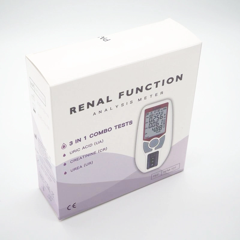 Medical Health Care Handheld Capillary Blood Testing Renal Function Meter Rfm-101