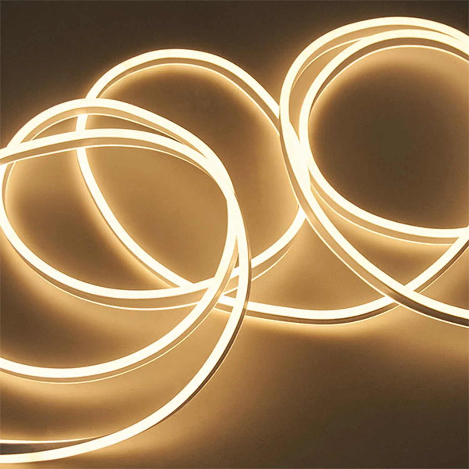 10*10mm Red Green Blue Yellow Flexible Silicone Neon Light LED Silicon Tube for Decoration I