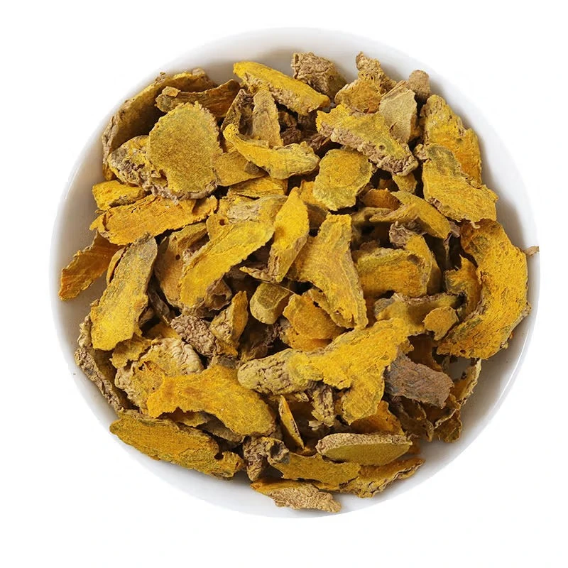 Hot Sale Herbal Medicine Turmeric Natural Dried Curcuma Longa Slices Jiang Huang