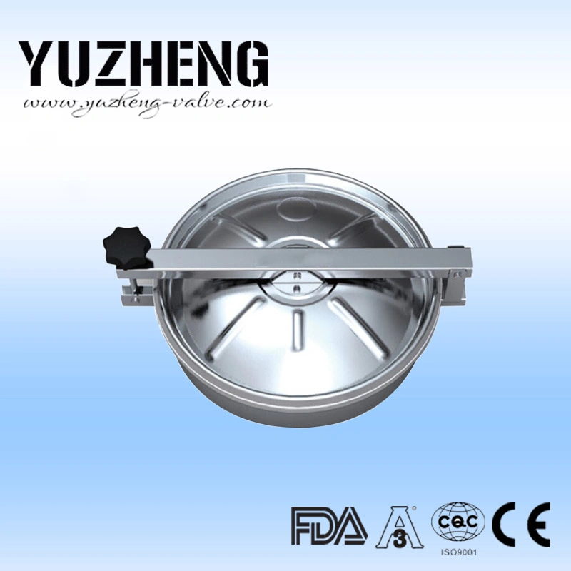 Sanitary Stainless Steel Round Tank Manhole Cover