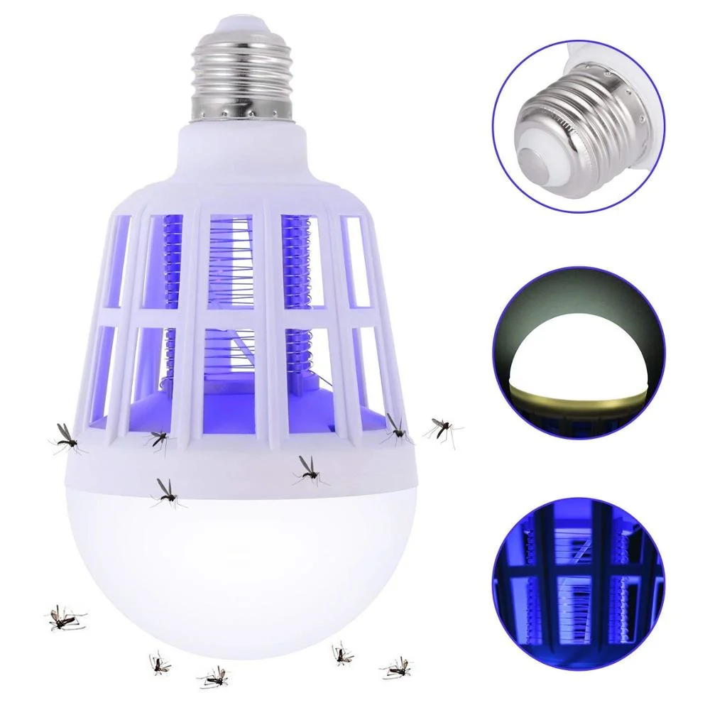UV LED Mosquito Killer Lamp Electronic Insect Killer Fly Killer 15W Bulb