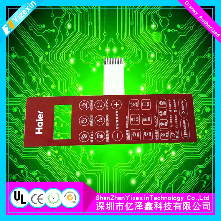Lifetime Appliance Membrane Switch Touchpad for Oven