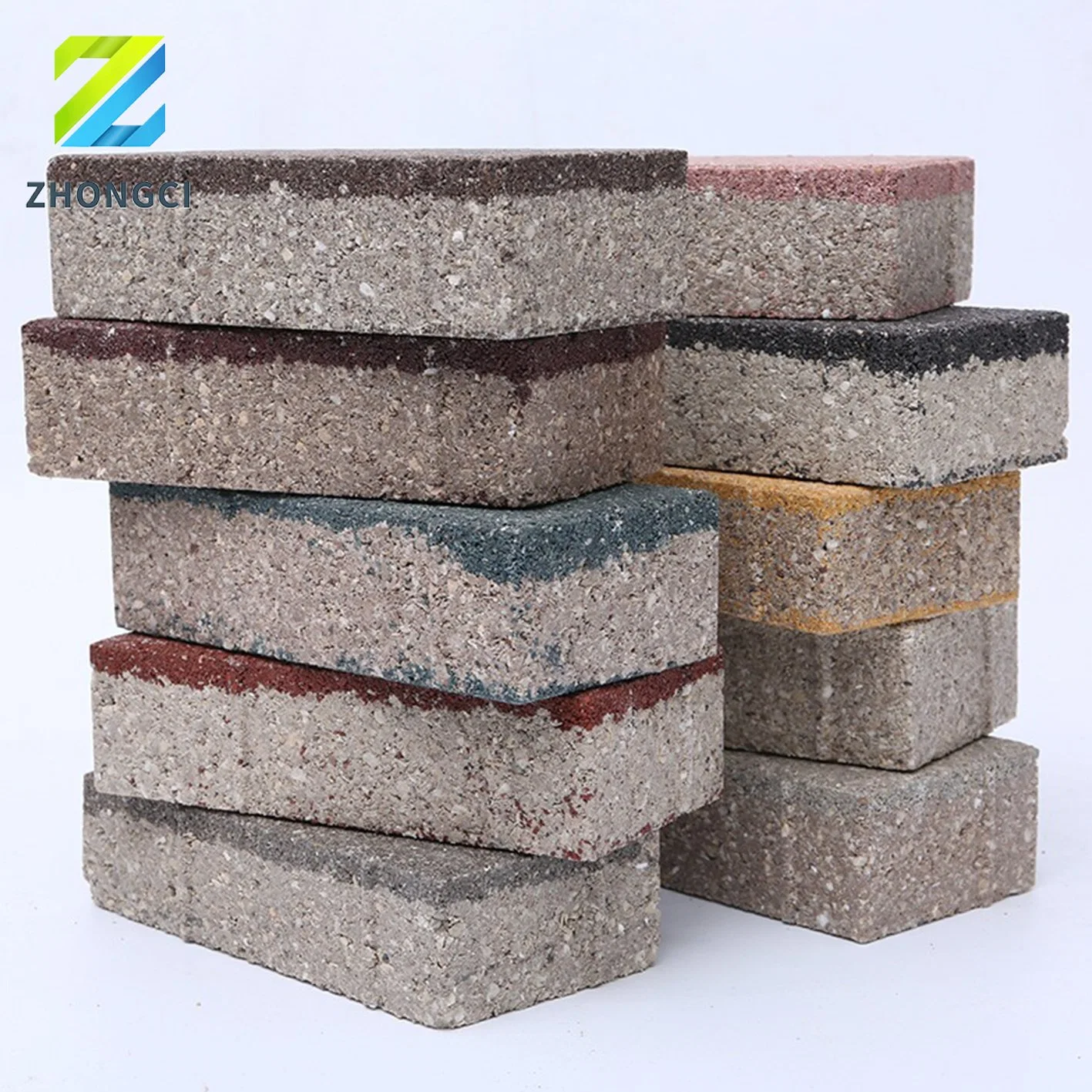 Zhongci Concrete Water Permeable Bricks for Sidewalk